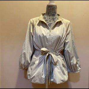 Banana Republic | Tan Cream Windbreaker Jacket